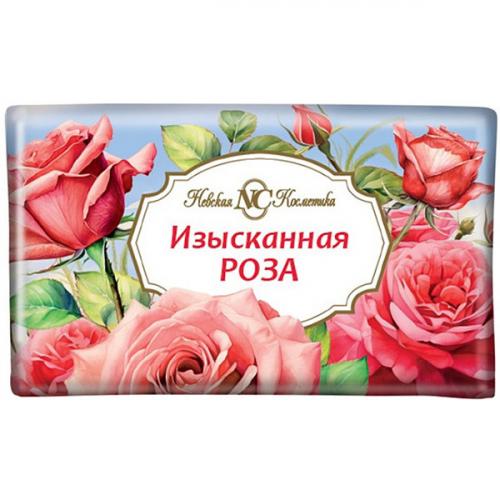 Мыло туалетное Невская косметика Изысканная роза, Невская косметика, 180 г