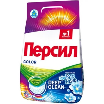Порошок стиральный Персил Color Свежесть от Вернель, ЛАБ Индастриз, 4.5 кг