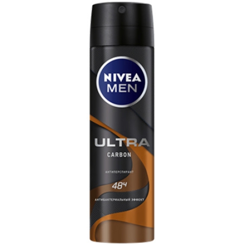 Антиперспирант-спрей Nivea Men Ultra Carbon, BEIERSDORF, 150 мл