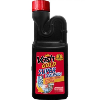 Vash Gold Super для прочистки труб в гранулах, Би энд Би, 600 г