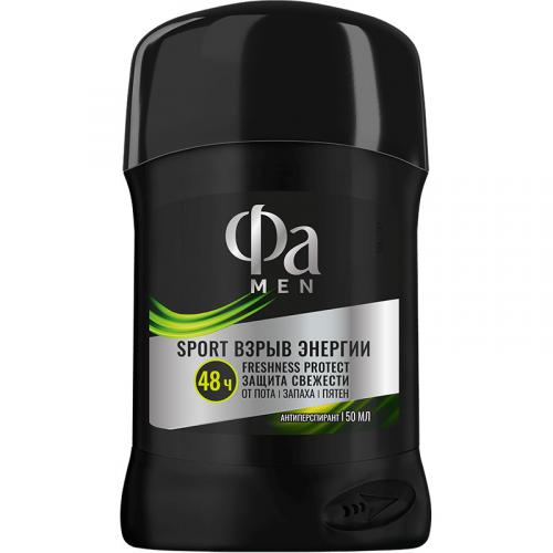 Антиперспирант-карандаш Фа Men Sport Взрыв энергии, Лаб Индастриз, 50 мл