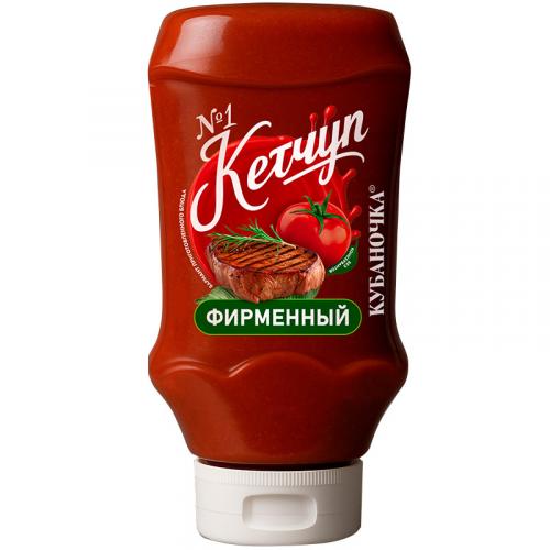 Кетчуп Кубаночка N1 фирменный, Кубаночка, 260 г