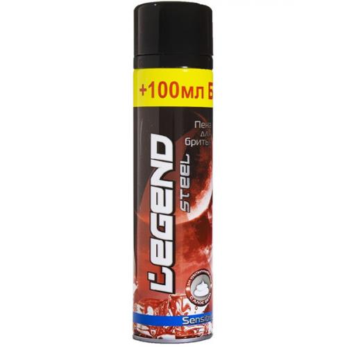 Пена для бритья Legend Steel Sensitive, Далан, 300 мл