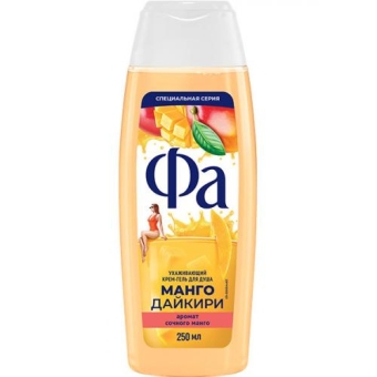 Крем-гель для душа Фа Манго и дайкири, Лаб Индастриз, 250 мл