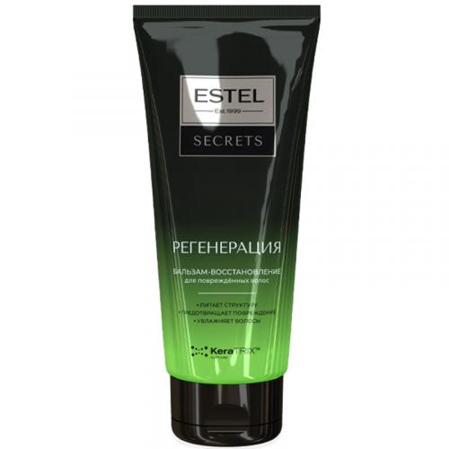 Бальзам-восстановление Estel Secrets Регенерация для поврежденных волос, Эстель, 200 мл