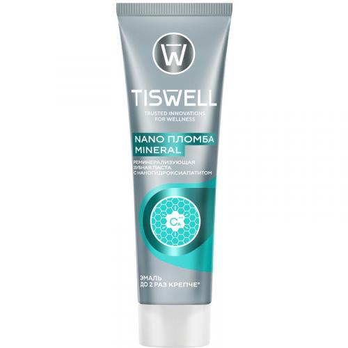 Паста зубная Tiswell реминерализующая с наногидроксиапатитом, Unilever HPC, 110 г