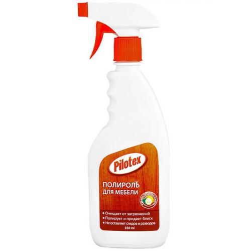 Полироль для мебели Pilotex Лайм и мята, Далан, 550 мл