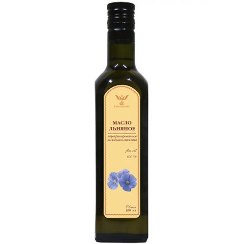 Масло Dial Export льняное нерафинированное, ДИАЛ-ЭКСПОРТ, 500 мл