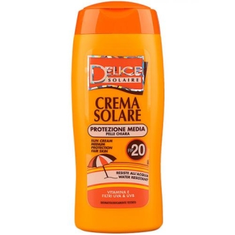 Крем солнцезащитный Delice Solaire SPF 20, Мирато Азия, 250 мл