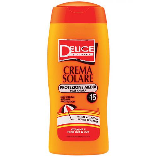 Крем солнцезащитный Delice Solaire SPF 15, Мирато Азия, 250 мл