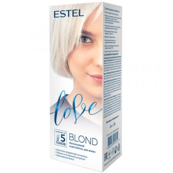 Осветлитель Estel Love Blond интенсивный для волос, Эстель, 50 мл