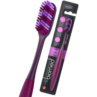 Щетка зубная Biomed Max, средняя жесткость, SPLAT,