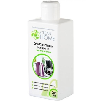 Очиститель накипи Clean Home Чистота и блеск для чайников и кофе-машин, ХИМРОС, 200 мл