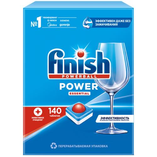 Средство для посудомоечных машин Finish Power Essential в таблетках, Reckitt Benckiser (HyHo),