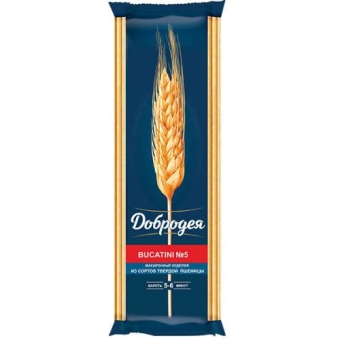 Макаронные изделия Добродея Bucatini, Добродея, 500 г