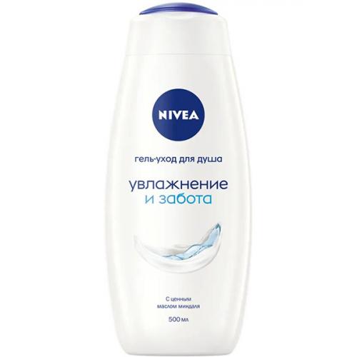 Гель-уход для душа Nivea Увлажнение и забота, Beiersdorf, 500 мл