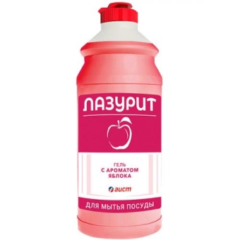 Гель для мытья посуды Лазурит с ароматом яблока, АИСТ, 500 мл