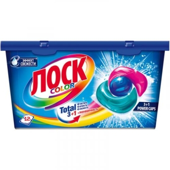 Капсулы для стирки Лоск Color, ЛАБ Индастриз,