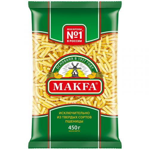 Макаронные изделия Makfa лапша, Макфа, 450 г