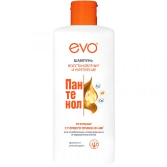 Шампунь Evo Пантенол для ослабленных, поврежденных и окрашенных волос, Аванта-Сувенир, 400 мл