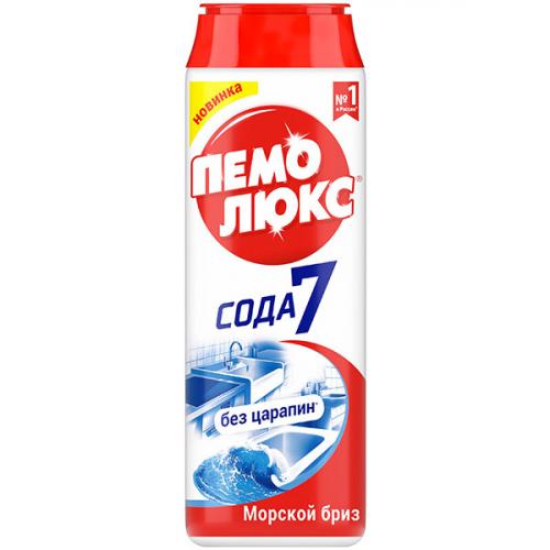 Порошок чистящий Пемолюкс Сода 7 Морской бриз, ЛАБ Индастриз, 480 г