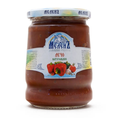 Лечо МЕЛЕНЪ Домашние Рецепты «Натуральное», ЭКОПРОДУКТ, 540 г