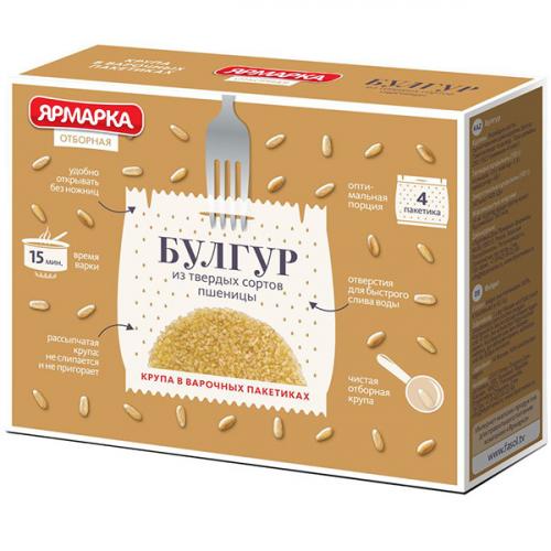 Булгур Ярмарка Отборная, Ярмарка, 250 г