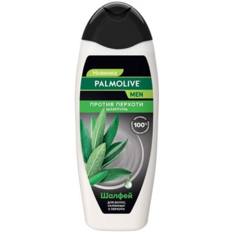 Шампунь Palmolive Men Против перхоти с экстрактом шалфея, Colgate-Palmolive, 450 мл