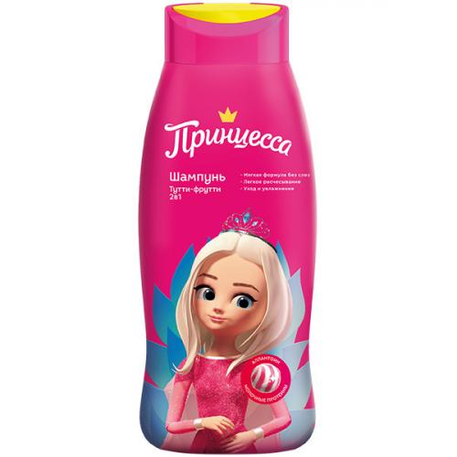 Шампунь Принцесса Тутти-фрутти 2 в 1 для волос, БИГ, 400 мл