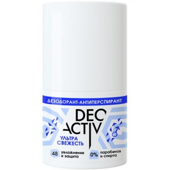 Дезодорант-антиперспирант Deo Activ Ультра свежесть, Deo Activ, 50 мл