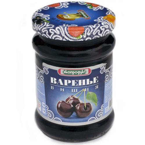 Варенье десертное Экопродукт вишня, Экопродукт, 325 г