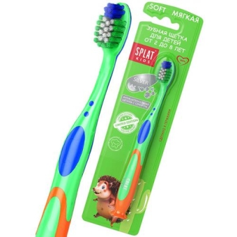 Щетка зубная Splat Kids для детей от 2 до 8 лет, SPLAT,