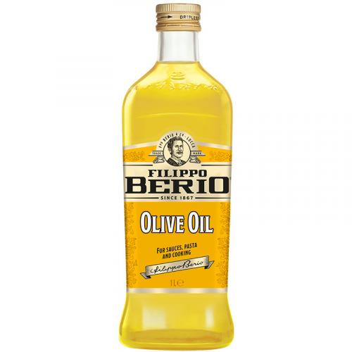 Масло оливковое Filippo Berio рафинированное с добавлением нерафинированного оливкового масла, Филиппо Беррио, 1 л