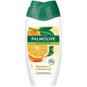 Гель-крем для душа Palmolive Натурэль Витамин С и апельсин, Colgate-Palmolive, 250 мл