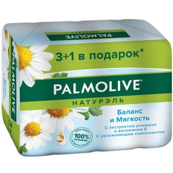 Мыло туалетное Palmolive Натурэль Баланс и мягкость, Colgate-Palmolive,