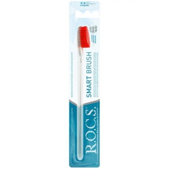 Щетка зубная R.O.C.S. Классическая, средней жесткости, Диарси Центр