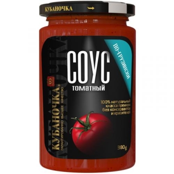 Соус Кубаночка по-грузински, Кубаночка, 380 г