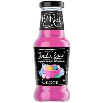 Сироп Baresto Бабл Гам, ПИКАНТА, 300 г