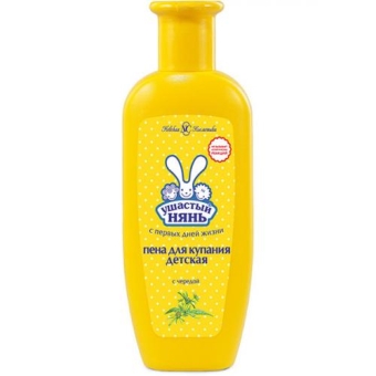 Пена для ванны Ушастый нянь с чередой, детская, Невская Косметика, 250 мл
