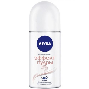 Антиперспирант роликовый Nivea Эффект пудры, Beiersdorf, 50 мл