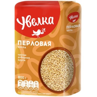 Крупа Увелка Перловая, Увелка, 800 г