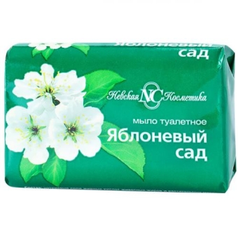 Мыло туалетное Невская косметика Яблоневый сад, Невская косметика, 90 г