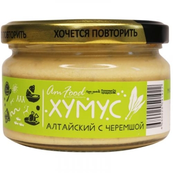 Хумус Алтайский с черемшой, Амейзинфуд, 200 г