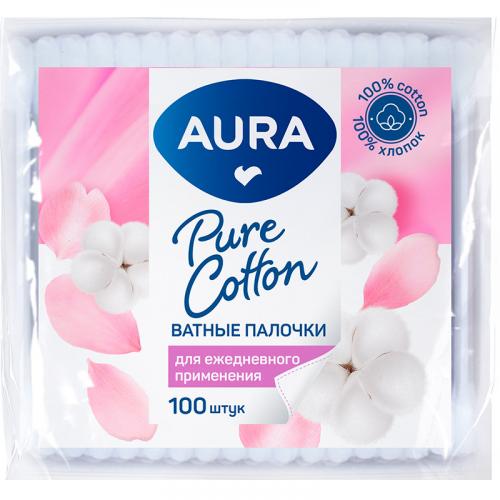 Палочки ватные Aura, Коттон Клаб, .
