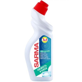 Средство чистящее Sarma Свежесть и блеск для сантехники, Невская Косметика, 750 мл