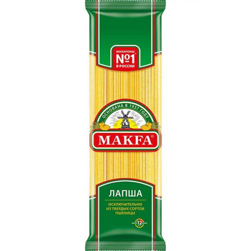 Макаронные изделия Makfa лапша длинная, Макфа, 450 г