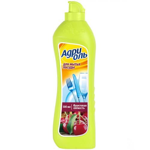 Средство для мытья посуды Адриоль с ароматом Фруктовая свежесть, Адрия, 500 мл
