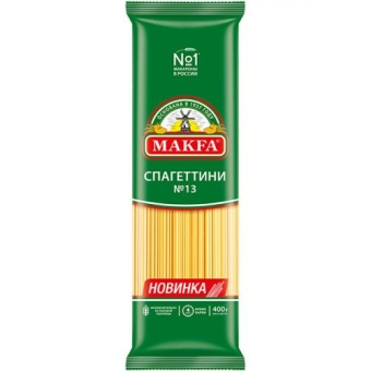 Макаронные изделия Makfa спагеттини, Макфа, 400 г
