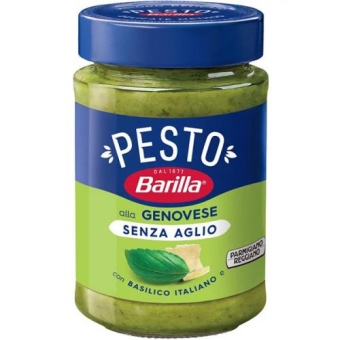 Соус Barilla Pesto Alla Genovese с базиликом без чеснока, Barilla, 190 г