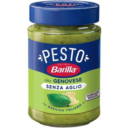 Соус Barilla Pesto Alla Genovese с базиликом без чеснока, Barilla, 190 г